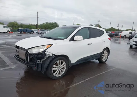 2013 Hyundai Tucson Limited from USA, damaged, VIN KM8JU3AC0DU634180
